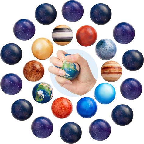 Buy 24 Pieces Solar System Stress Ball Outer Space Galaxy Stress Balls