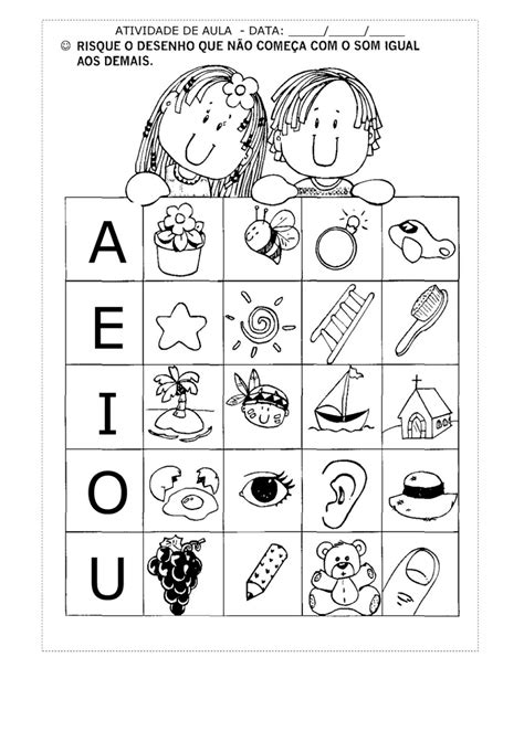Atividades De Alfabetiza O Infantil Alfabeto Completo