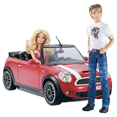 Barbie And Ken My Cool Mini Cooper Convertible Mini Cooper Convertible Barbie Mini Cooper