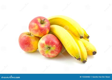 Apples And Bananas Stock Photography Image 15530482