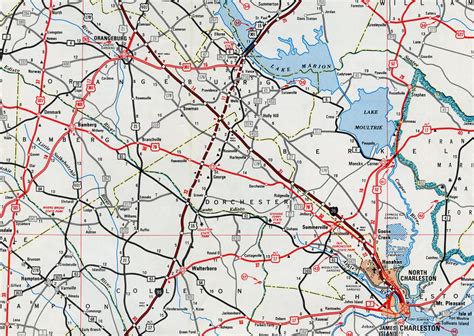 I 95 South Carolina Map Zip Code Map