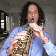 Playing Music Kenny G Gif Playing Music Kenny G Saxophone Discover Share Gifs