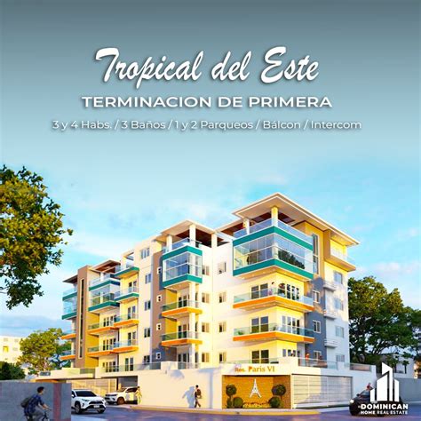 Comodo Y Elegante Residencial De Apartamentos A La Venta En Tropical