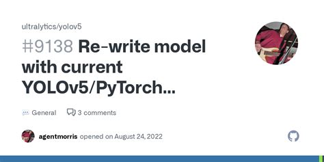 Re Write Model With Current Yolov Pytorch Versions Discussion My XXX