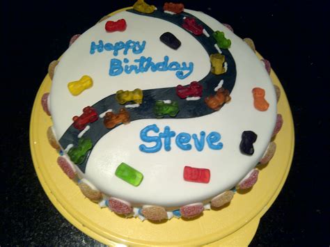 7 Birthday Cakes Saying Happy Birthday Steven Photo Happy Birthday