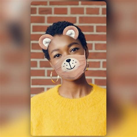 Bear Mask Lens By Snapchat Snapchat Lenses And Filters