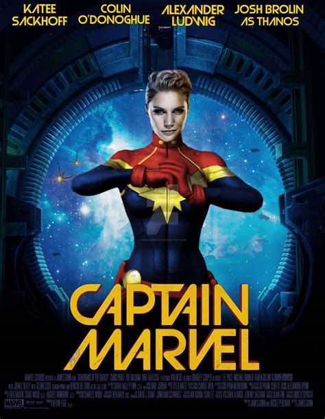 Download Captain Marvel Fan Art Poster Wallpaper