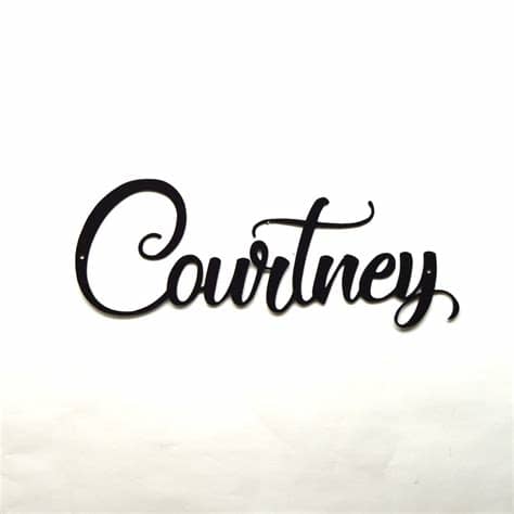 Font catalog with sorting by alphabetical, by category, by tag or by popularity. Buy a Hand Crafted Personalized Script Font Metal Wall Art ...