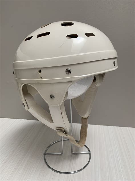 Northland Stan Mikita Hockey Helmet Mhh 7 14 Medium Size White Used
