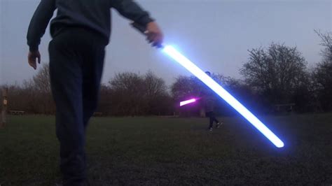 Lightsaber Sparring W Aliexpress Rgb Vs Tri Cree Youtube