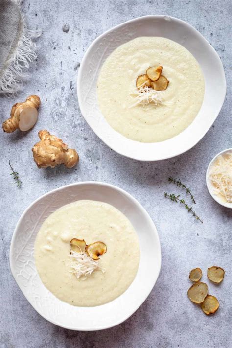Creamy Jerusalem Artichoke Soup Recipe Elle Repulic