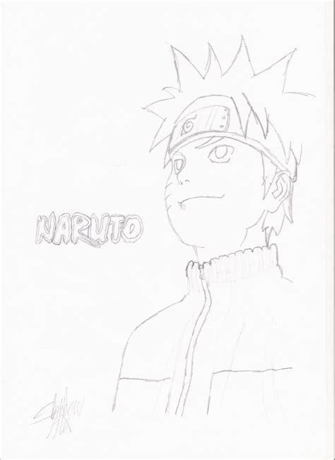 Naruto Drawing Pencil By Ghostofshadowalx On Deviantart