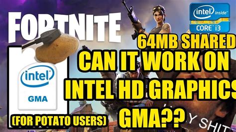 5,479 likes · 3 talking about this. Fortnite Intel HD Graphics 4 GB RAM | Works!? - YouTube