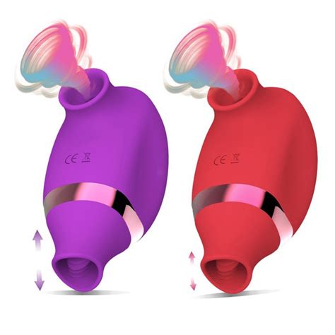 Sucking Licking Vibrator Female Clitoris Stimulator G Spot Clit Nipple