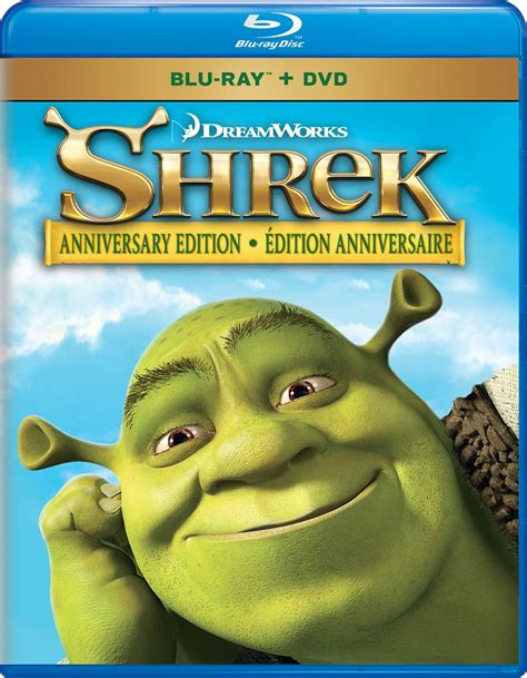 Shrek Anniversary Edition Blu Ray Dvd Mike Myers