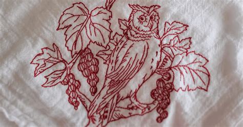 Redwork Machine Embroidery Tutorial And Free Designs