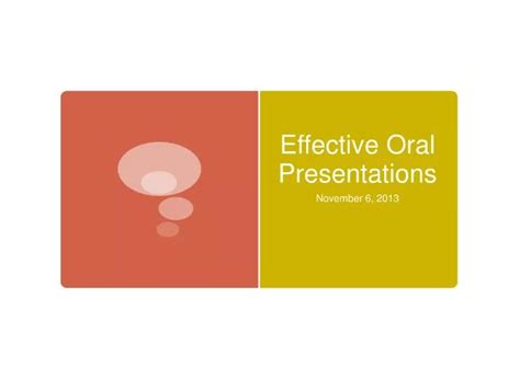 Ppt Effective Oral Presentations Powerpoint Presentation Free