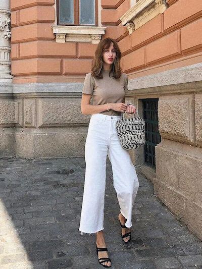 70 trendy white pants outfit ideas for summer to copy directly white pants outfit summer w