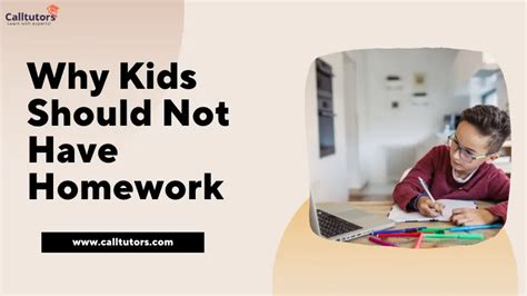 10 Reasons Why Kids Should Not Have Homework