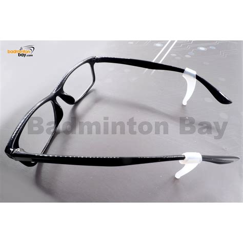 abroz sports silicone eye glasses ear hooks grip anti slip temple tips 4 pairs