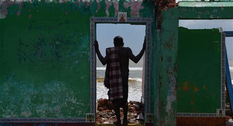 In Pics Sea Ingress Has Left This Odisha Coastal Town A Shell Of Its