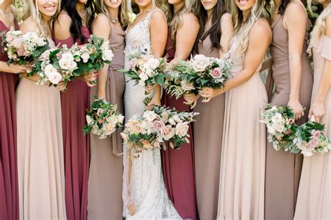 The Guide To Mismatched Bridesmaid Dresses Bridesmaids