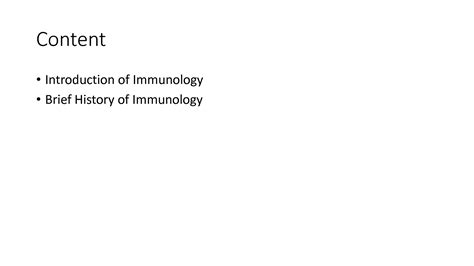 Solution History Of Innate Immune System Studypool