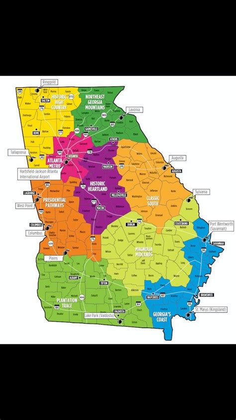 Regions of our great state : Georgia