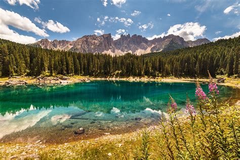 Karersee South Tyrol Natural Landmarks Favorite Places