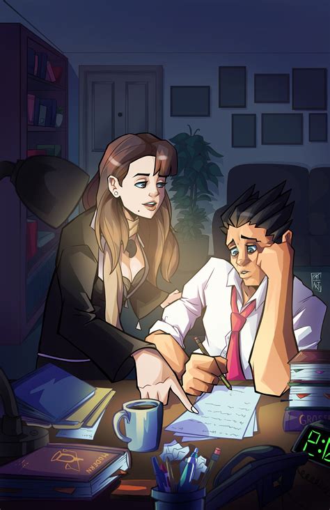 Phoenix and Mia Phoenix Wright: Ace Attorney First Case - Etsy