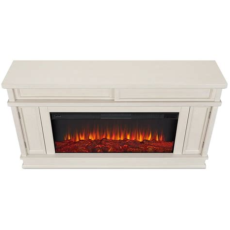 Real Flame Torrey Landscape Electric Fireplace In Bone White Homesquare