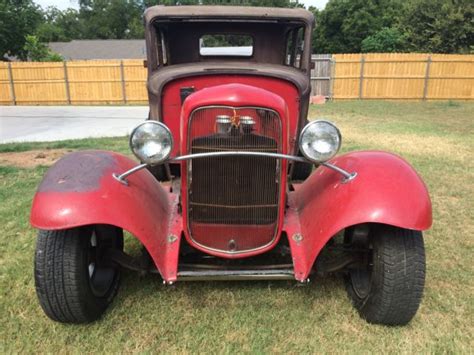 1932 Ford Sedan Four Door Gasser 32 Deuce Project Rat Rod Hot Rod