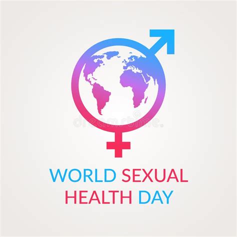 Concept For World Sexual Health Day Planet Earth In The Outline Of The Signs Of A Woman And A