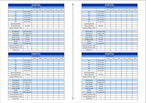 Der pumpenkolben dieser presse hat die querschnittsfläche a1 = 10. Kniffel Vorlage (Excel & PDF)