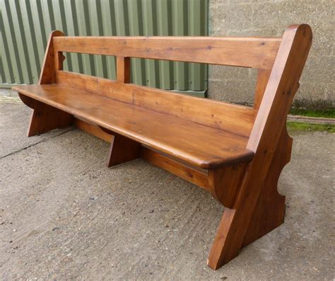 Bexhill Open Back Bench Church Pew Top Trade Supplier Of Antique