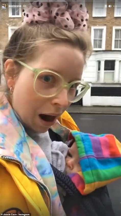 Jessie cave is a 33 year old british actress. Harry Potter's Jessie Cave takes her baby son outside for ...
