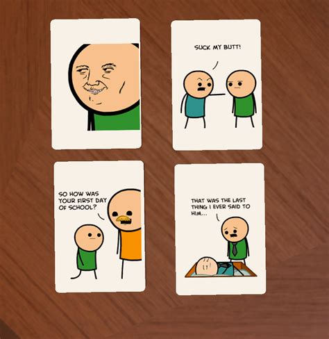In The Cyanide And Happiness Card Game Rlossedits