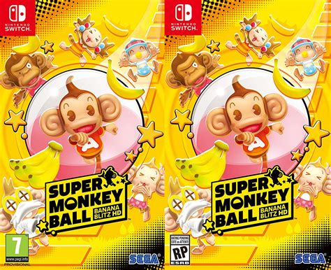 Super Monkey Ball Banana Blitz Hds Cover Art For North America And