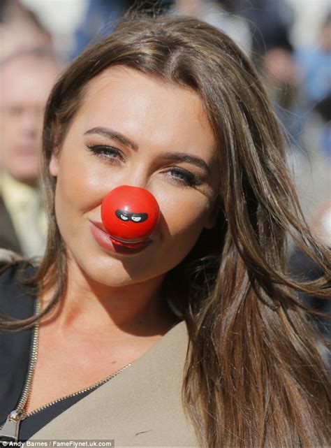 Tell the lazy friend to go back. Lauren Goodger serves up some tea for Comic Relief in ...