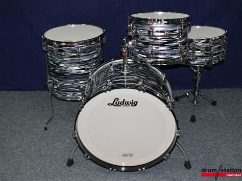 Ludwig Usa Classic Maple 2015 Black Oyster Pearl Wrap