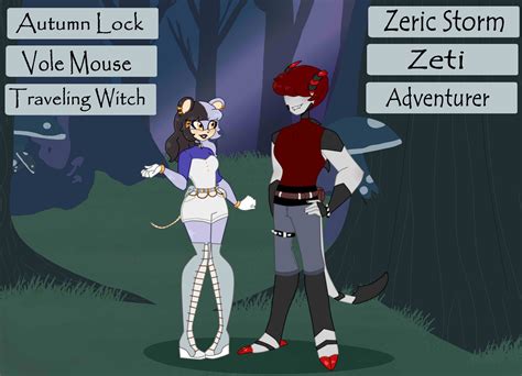 My Sonic oc's Autumn and Zeric by lemonmonster44 on Newgrounds