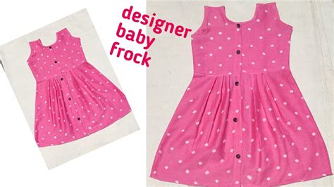 Diy Baby Frock For Girlbaby Frock Cutting And Stitching Youtube