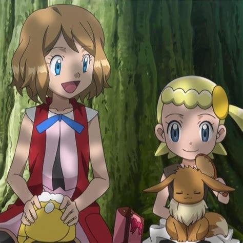 Serena And Bonnie 💝 Pokémon Xy Brock Pokemon Pokemon Live Pokemon