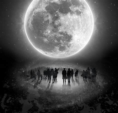 Fantasy Moon Earth Free Photo On Pixabay