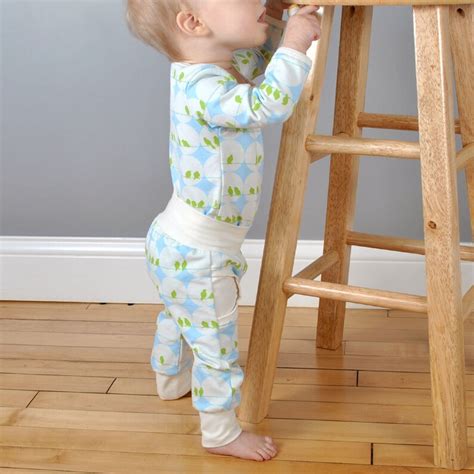 Sewing Pattern For Baby Pants With Cuffs And Faux Pockets Etsy