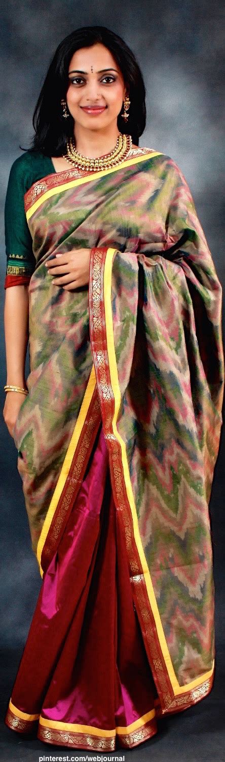 Handwoven Pochampalli Saree Of Andhra Pradesh Traditional Outfits