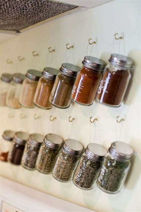 57 Fabulous Spice Rack Ideas A Solution For Your Kitchen Storage