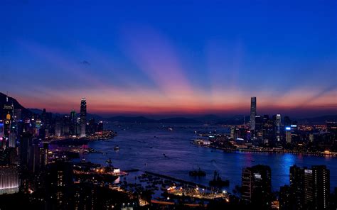 It is about 3½ hours by air from beijing and. Download wallpaper 3840x2400 hong kong, night city ...