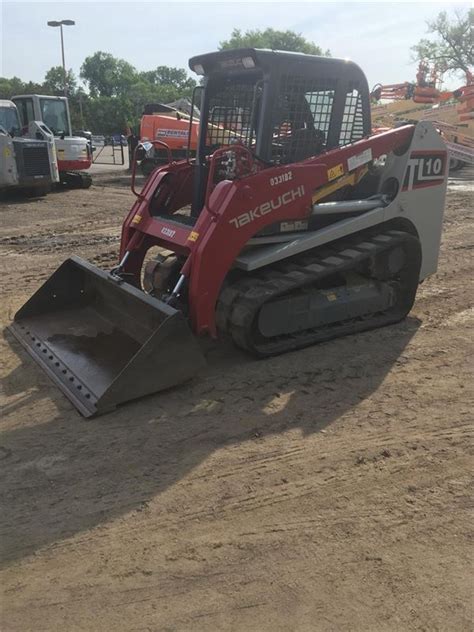 Takeuchi Tl10 Compact Trackskid Steer Construction