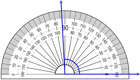 Measuring Angles With A Protractor Lesson And Video Using A